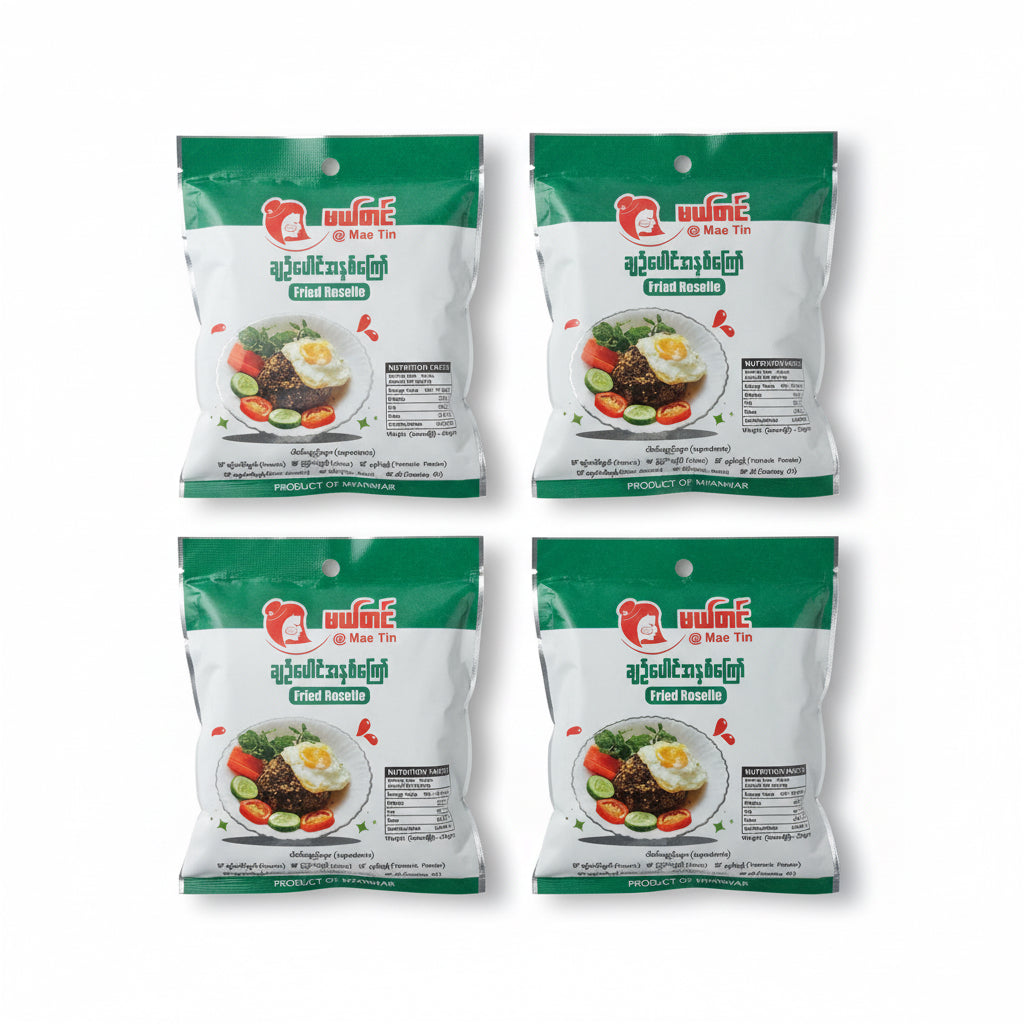 မယ်တင် ချဉ်ပေါင်အနှစ်ကြော် - Fried Roselle (30g)