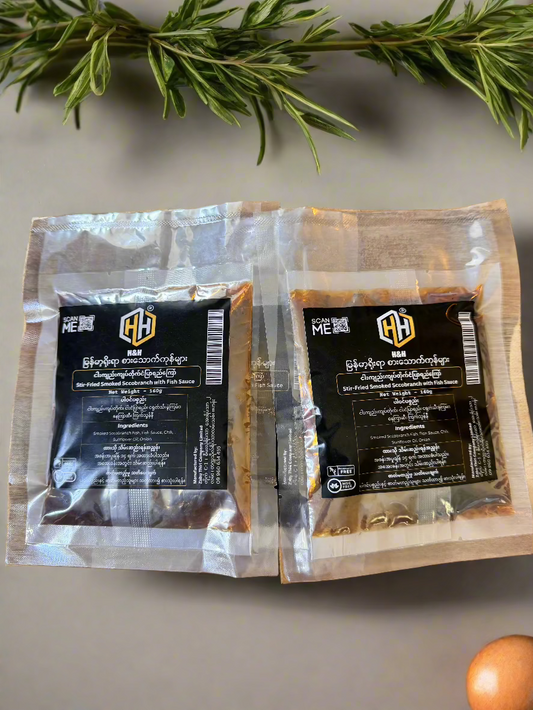 ငါးကျည်းကျပ်တိုက် ငံပြာရည်ကြော် (H&H)(160g)