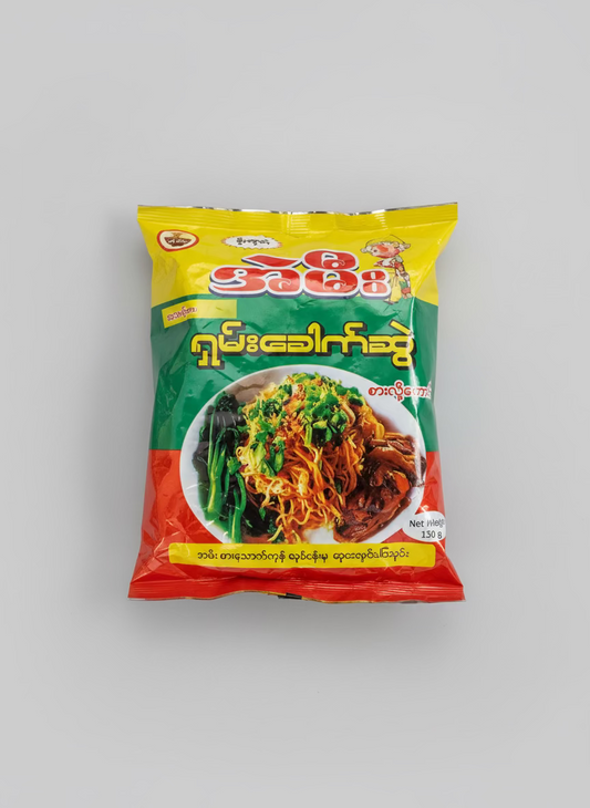 အဲမီး ရှမ်းခေါက်ဆွဲများ - AMe Instant Shan Noodles and Garlic Oil Noodle