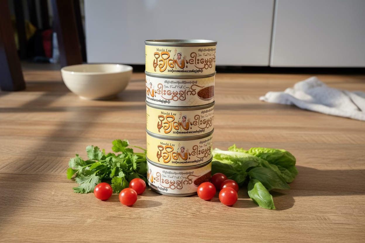 မိုချိလေး ငါးမွှေချက် - Mochi Lay Stir Fried Fish Curry