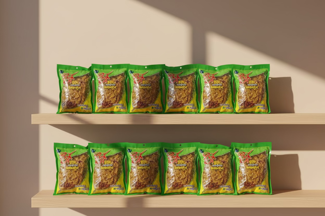 ရီမွန် ပဲနှစ်ပြန်ကြော် (160g)