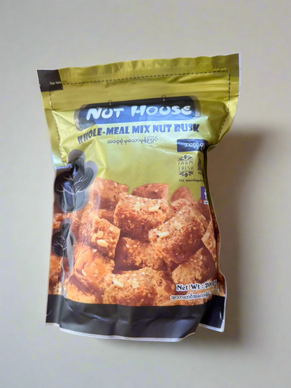 Nut House Rusk - မုန့်ကြွပ်ထုပ်