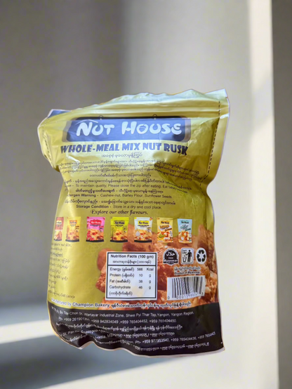 Nut House Rusk - မုန့်ကြွပ်ထုပ်