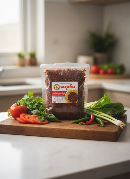 မတုတ်မ ငရုတ်သီးရှလွတ်ကြော်