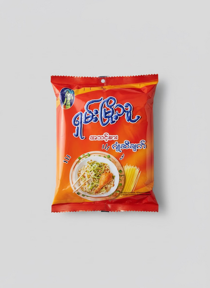 ရှမ်းမြို့သူ ဆီချက် ၊ ရှမ်းခေါက်ဆွဲ - Shan Myo Thu Instant Shan Noodle and Garlic Oil Noodle