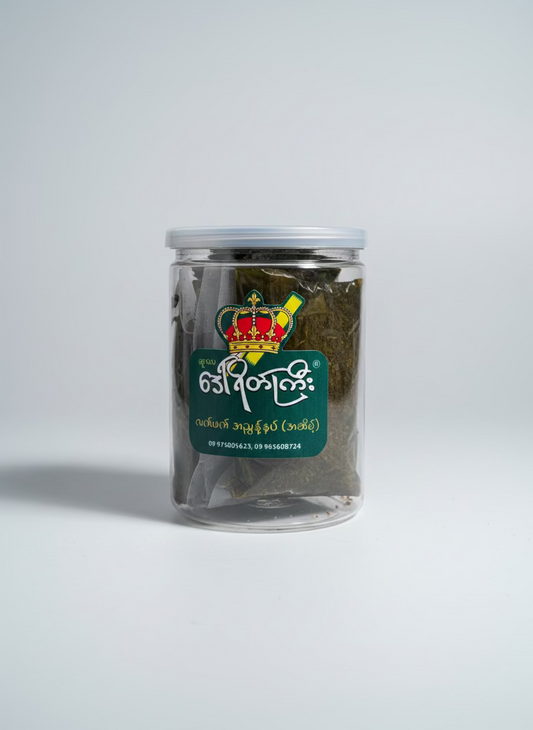 ဒေါ်ရိတ်ကြီး လက်ဖက် အညွန့်နှပ် ( အဆိမ့်)