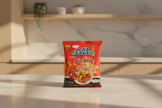 အဲမီး ရှမ်းခေါက်ဆွဲများ - AMe Instant Shan Noodles and Garlic Oil Noodle