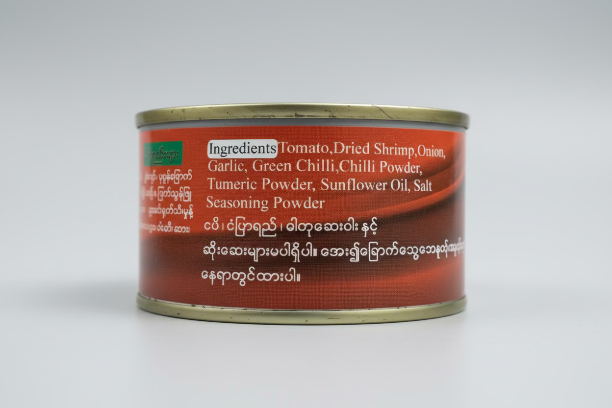 မိုချိလေး ပုဇွန်ခြောက်ခရမ်းချဉ်သီးချက် - Mochi Lay Dried Shrimp Tomato Paste Curry