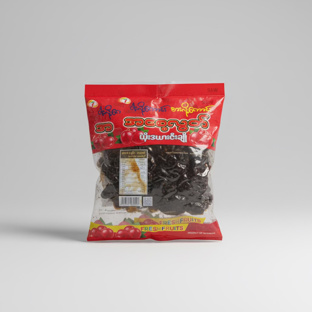 ဇီးယို၊ မရမ်းယို၊ သရက်ပေါင်း - Traditional Myanmar Snack